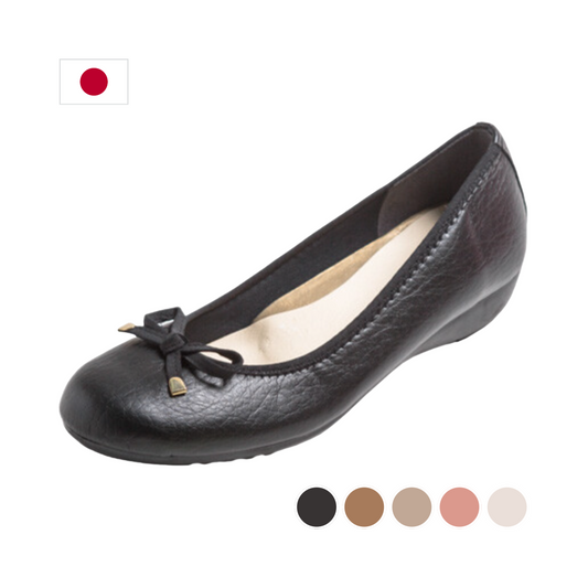 Comfortable Bowknot Ballet Flats Work Shoes (Japanese Craftsmanship)
